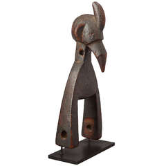 African Antique Heddle Pulley 9