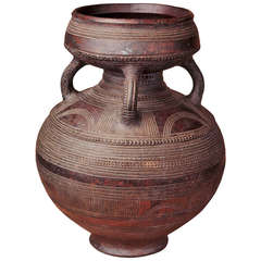Magnificent African Ceramic Pot, Nigeria