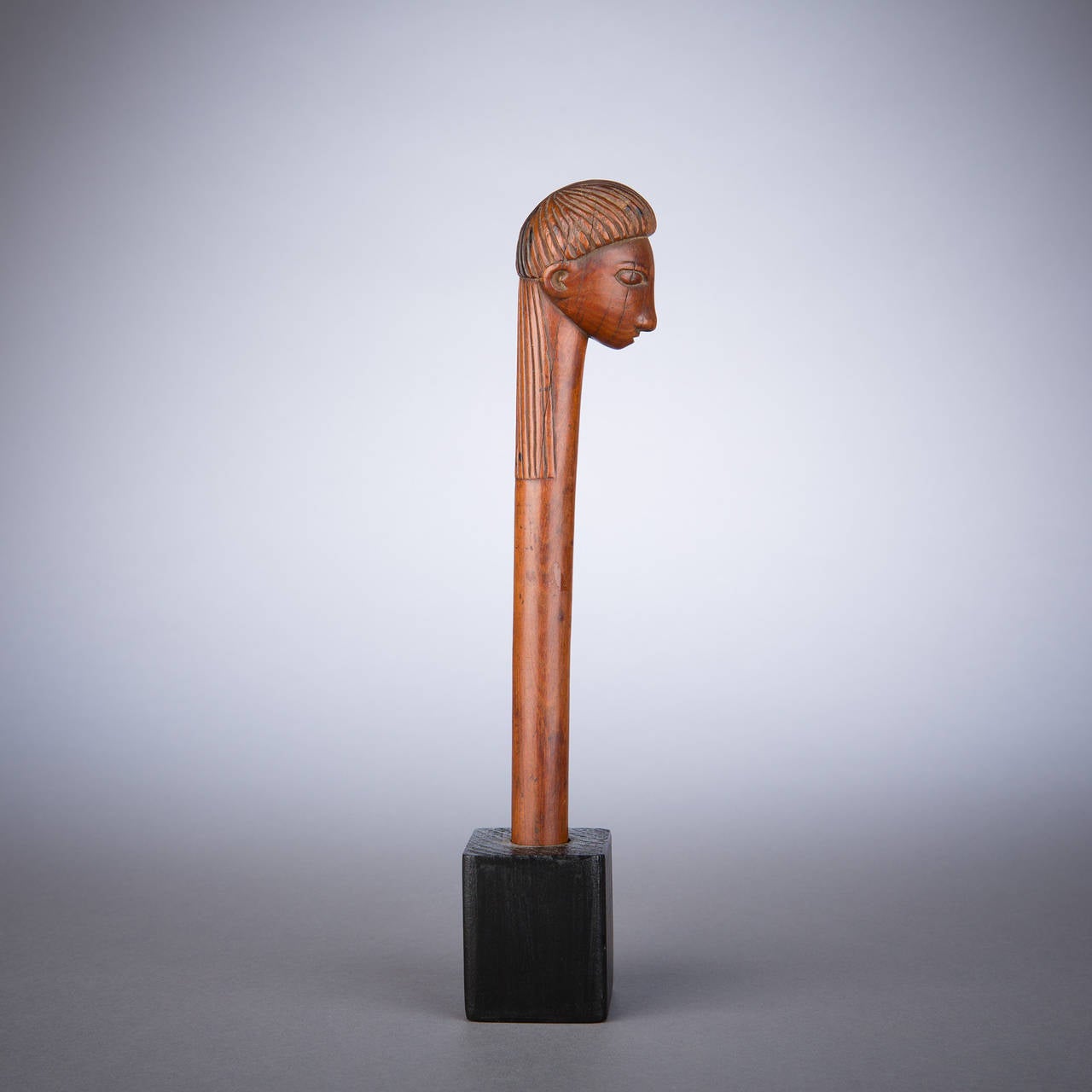19th Century Tribal Mpondo Staff Finial, South Africa In Good Condition In New York, NY