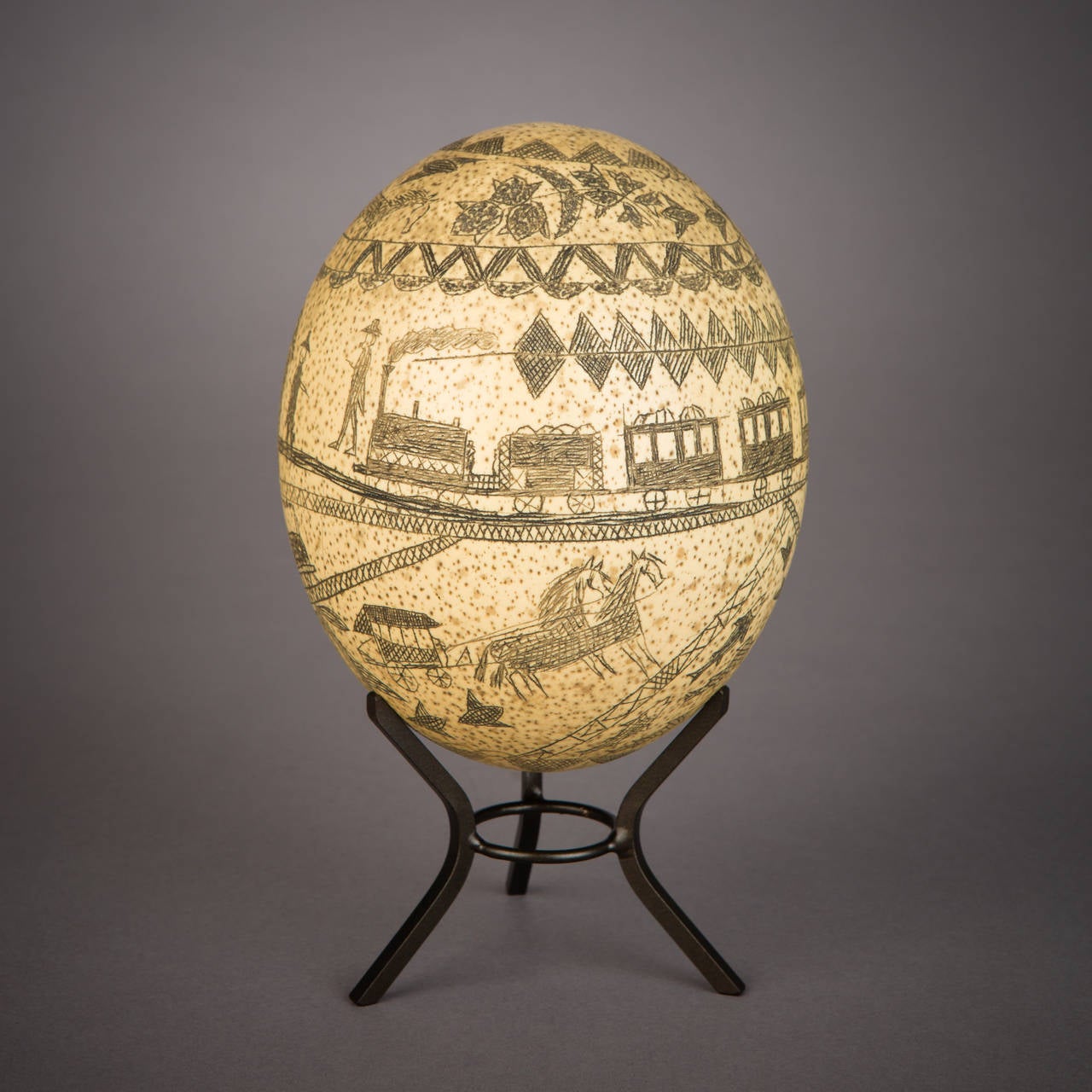 carved ostrich eggs for sale