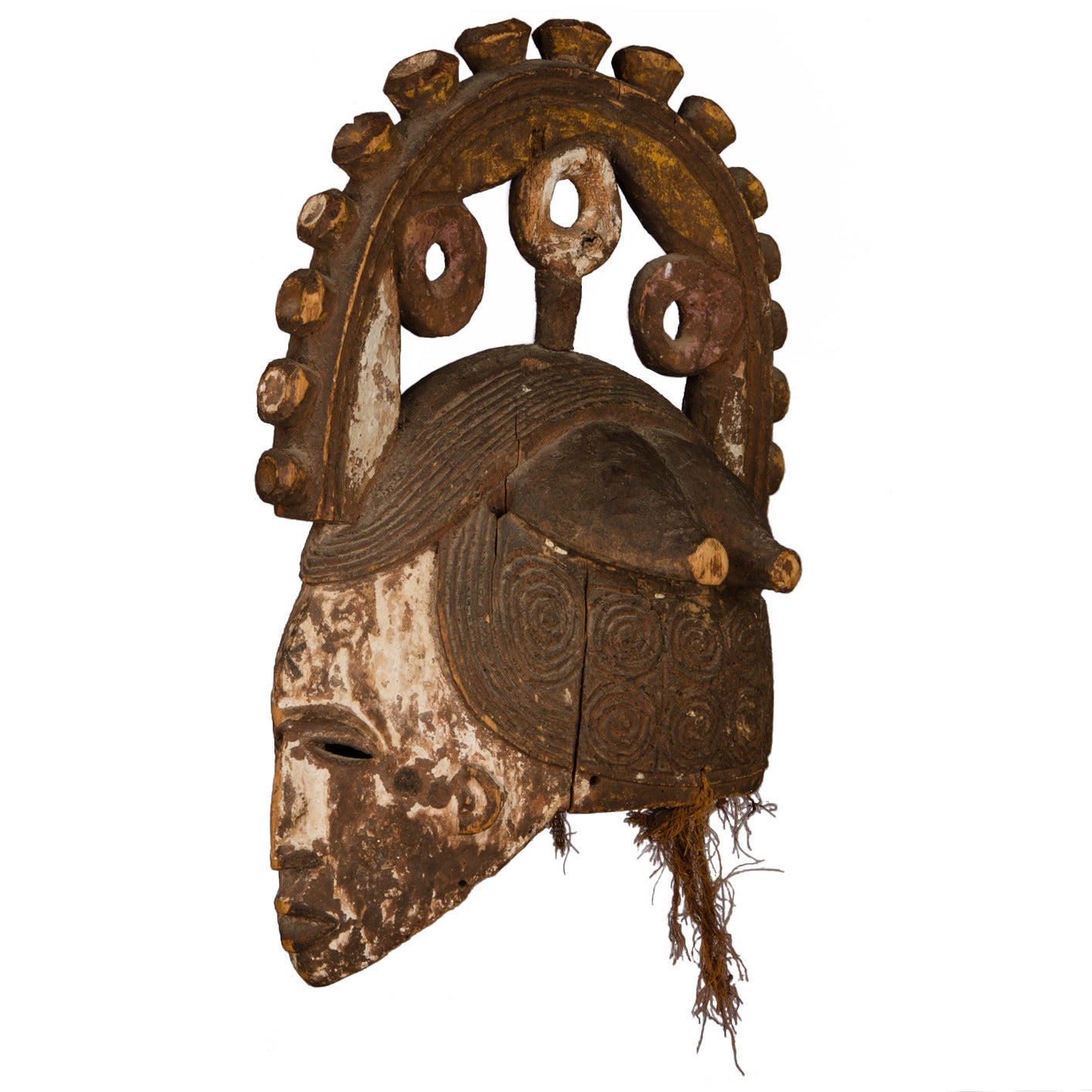 Early 20th Century Igbo Spirit Mask, Nigeria