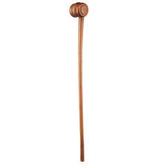 Early 20th Century Zulu Knobkerrie Sculpture, South Africa 6
