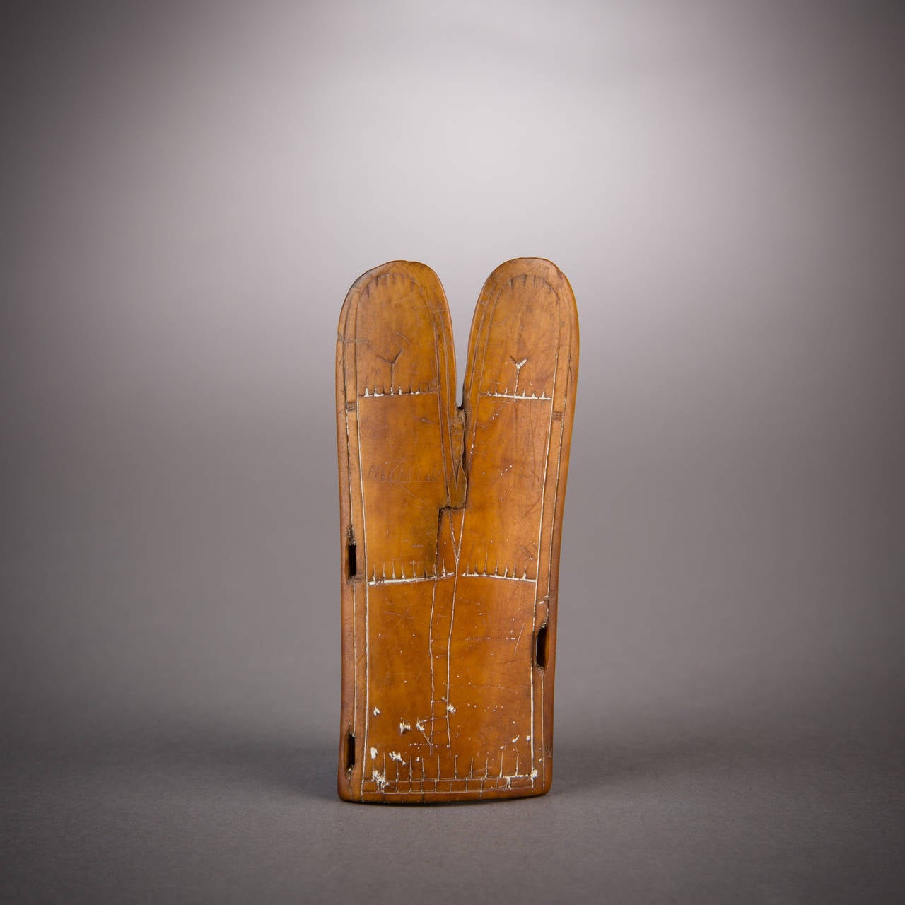 18th Century Eskimo Archer's Wristguard, Alaska at 1stDibs
