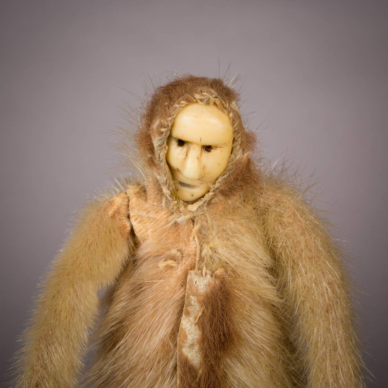 Wood 19th Century Collection of Yup'ik Dolls, Alaska
