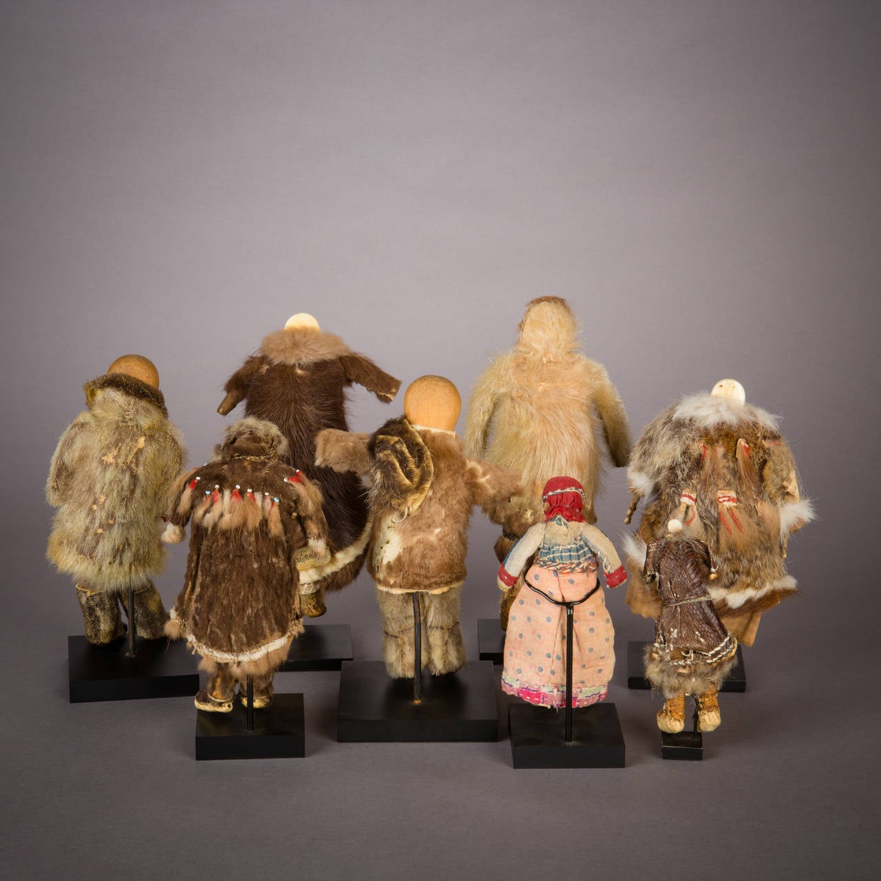19th Century Collection of Yup'ik Dolls, Alaska 2