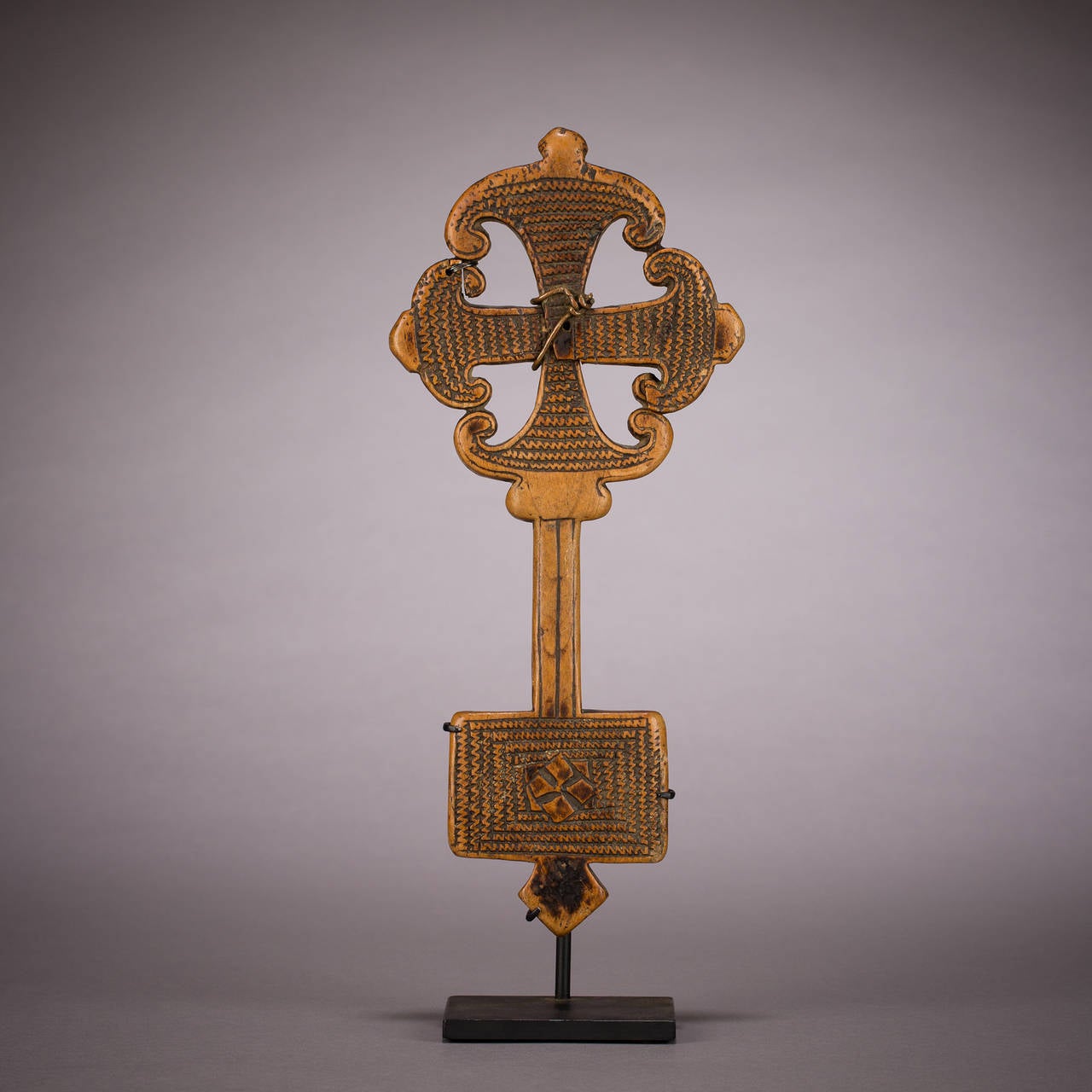 18th Century Hand Cross, Ethiopia In Good Condition In New York, NY