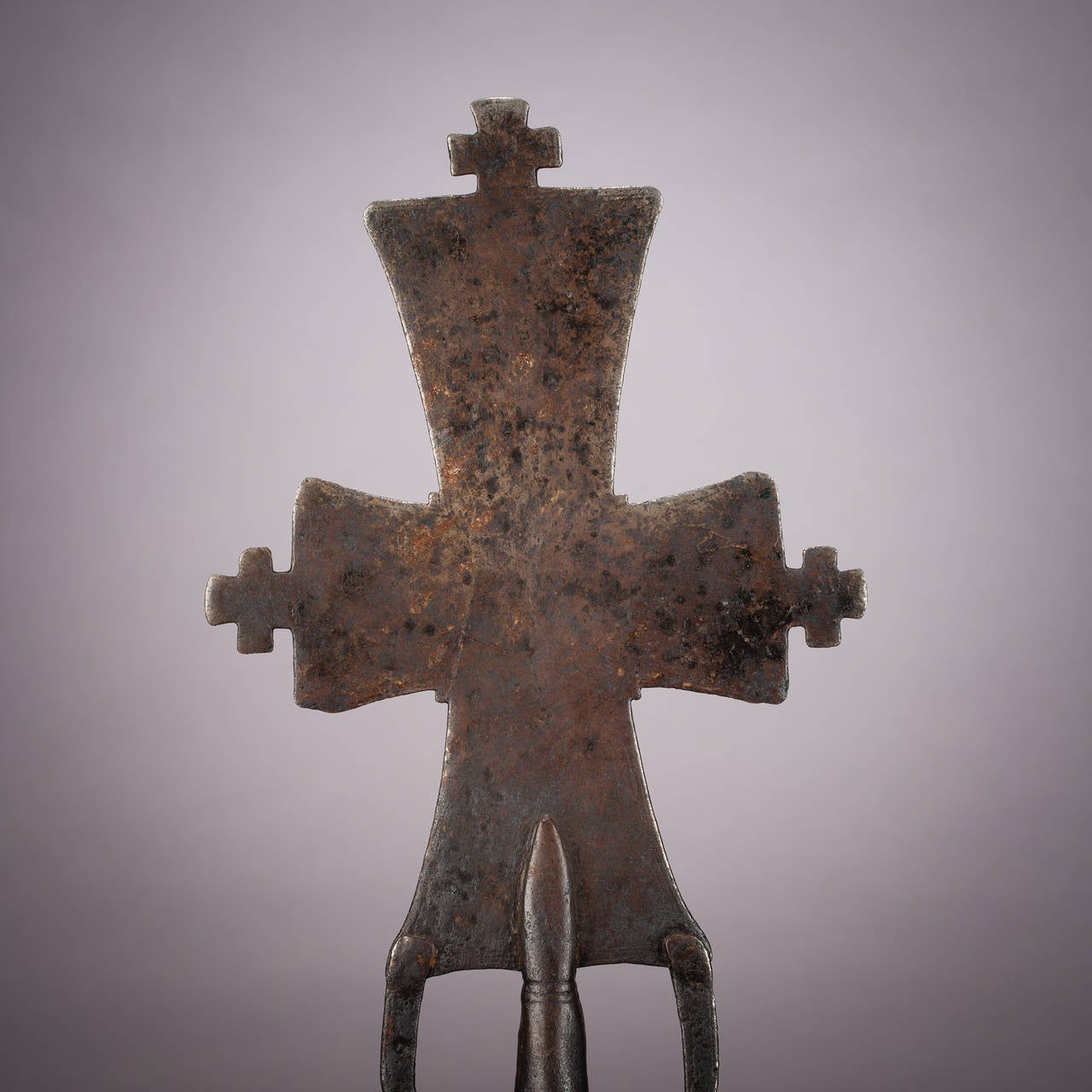 Ethiopian 16th c. Hand Cross, Ethiopia