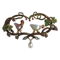 Jugendstil Brooches