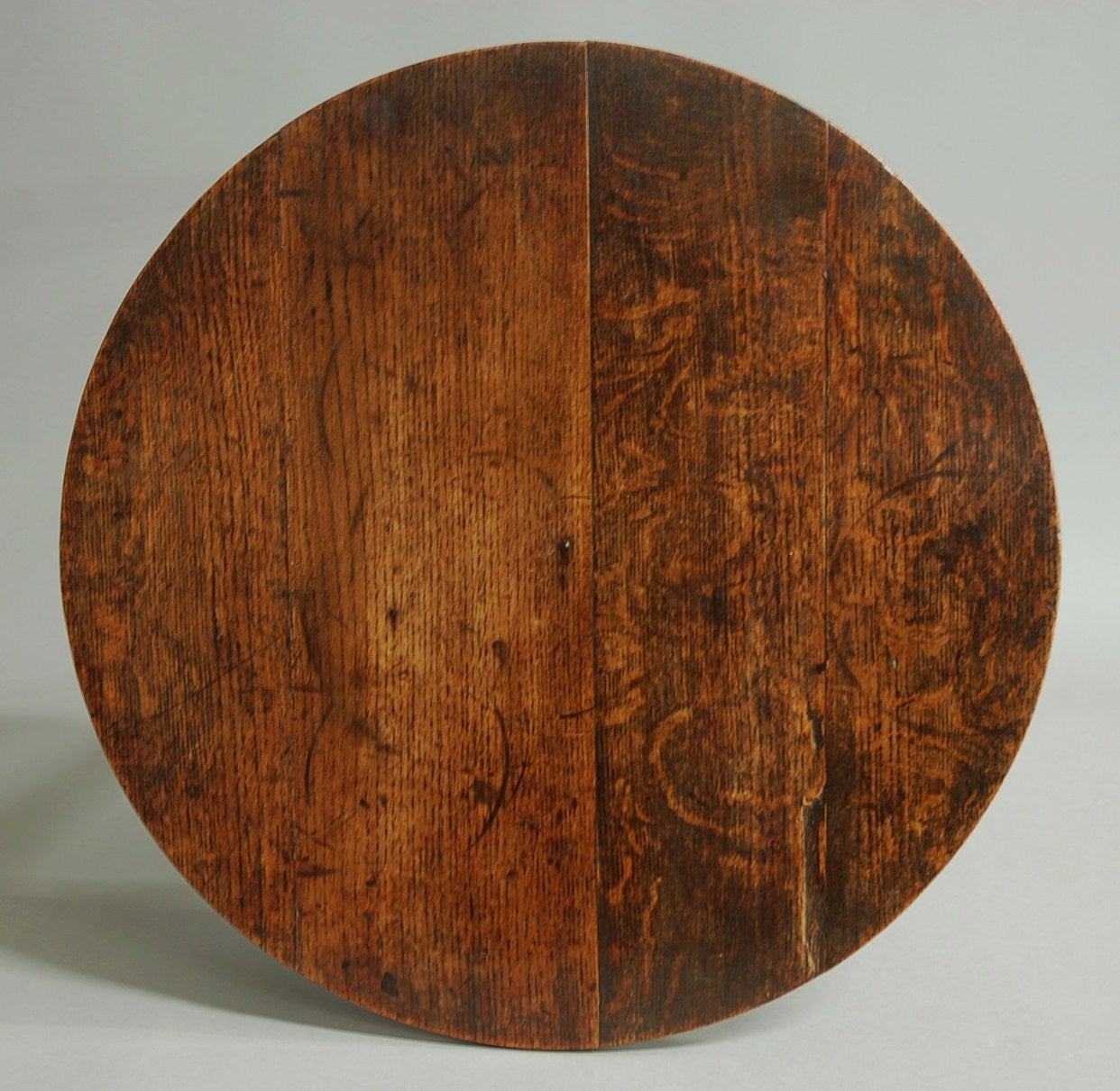 Late 18th Century Oak and Ash Cricket Table 2