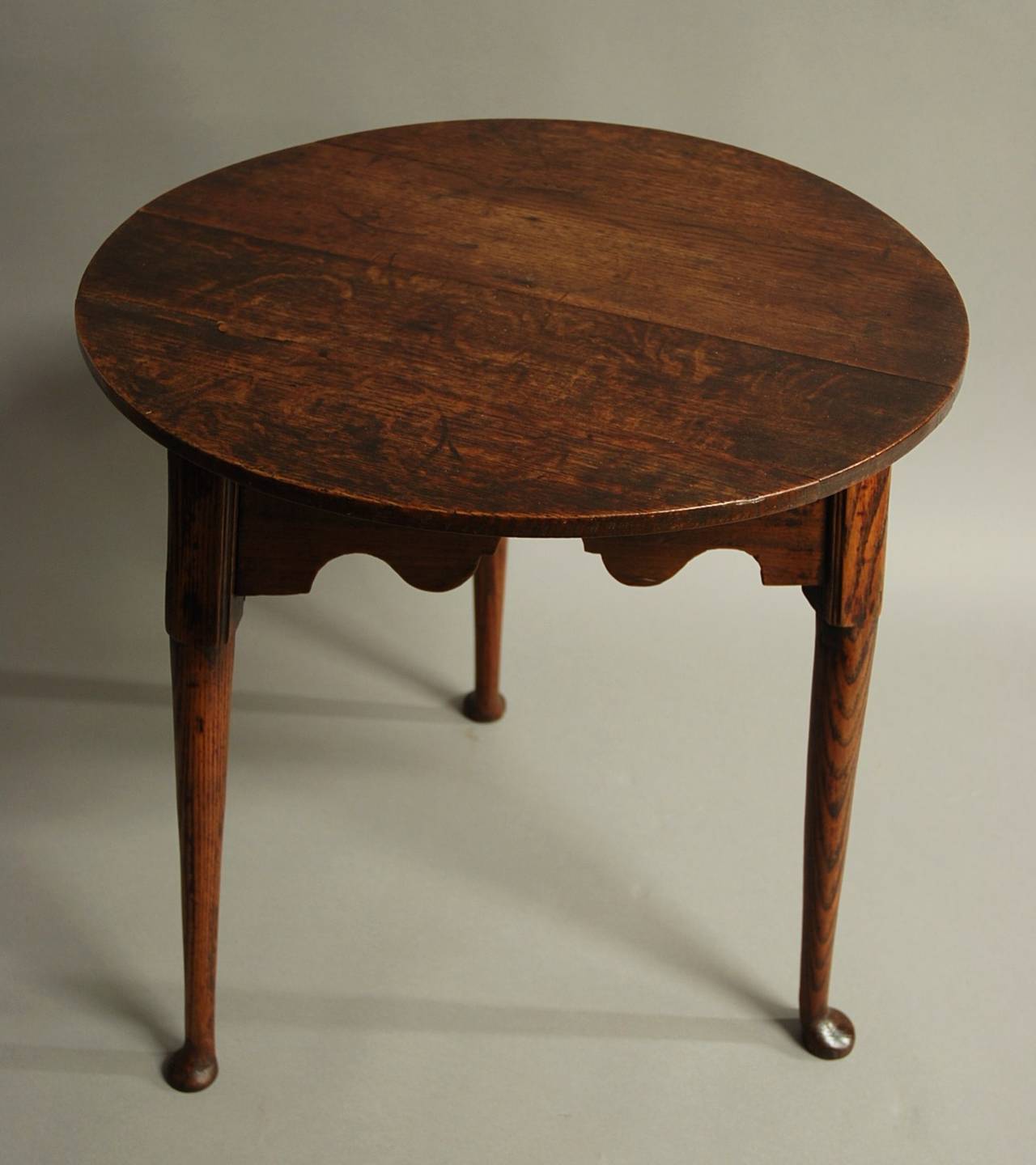 Late 18th Century Oak and Ash Cricket Table In Good Condition In Suffolk, GB