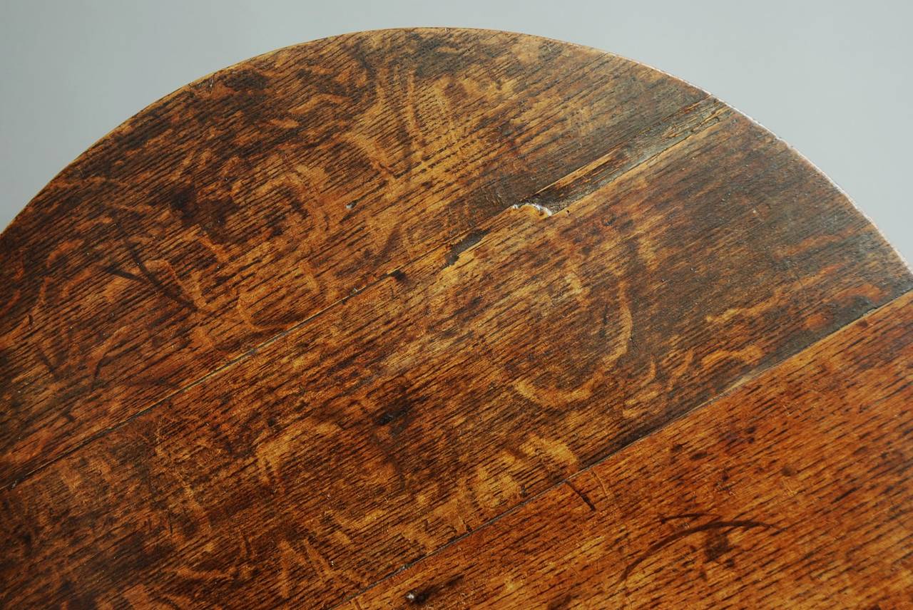Late 18th Century Oak and Ash Cricket Table 6