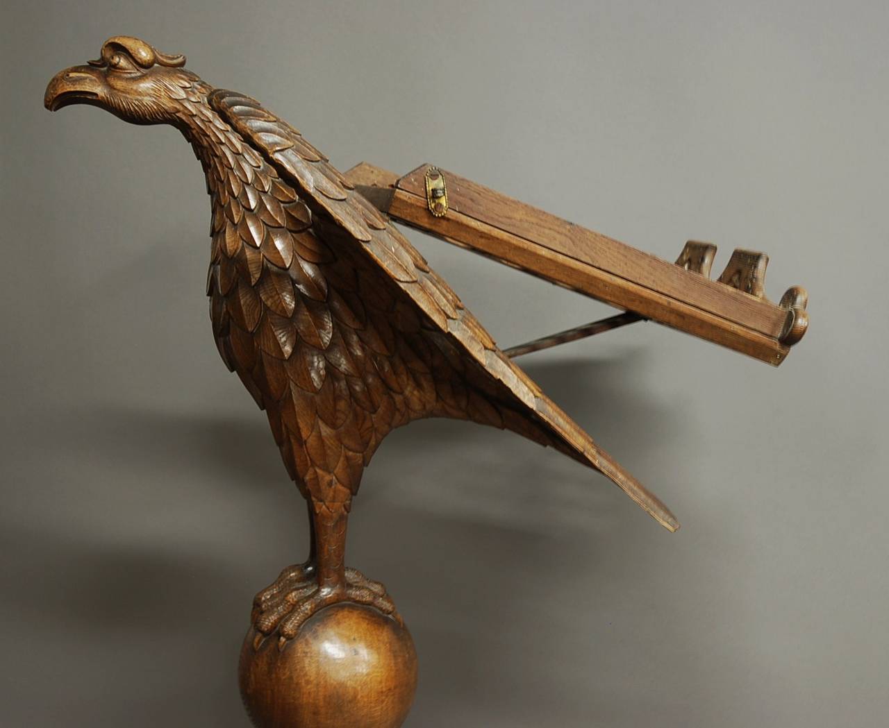 mahogany eagle lectern