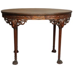 Mahogany Centre Table in the Manner of Robert Adam