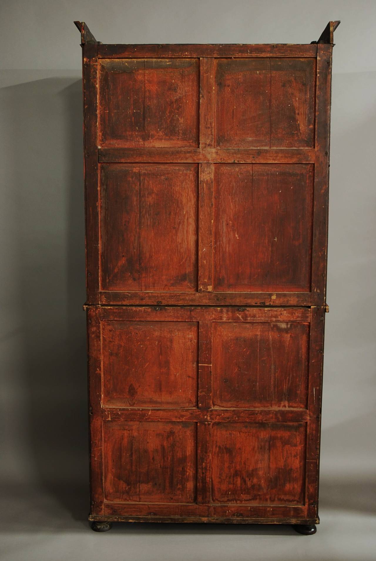 Early 19th Century Mahogany Glazed Bookcase For Sale 6