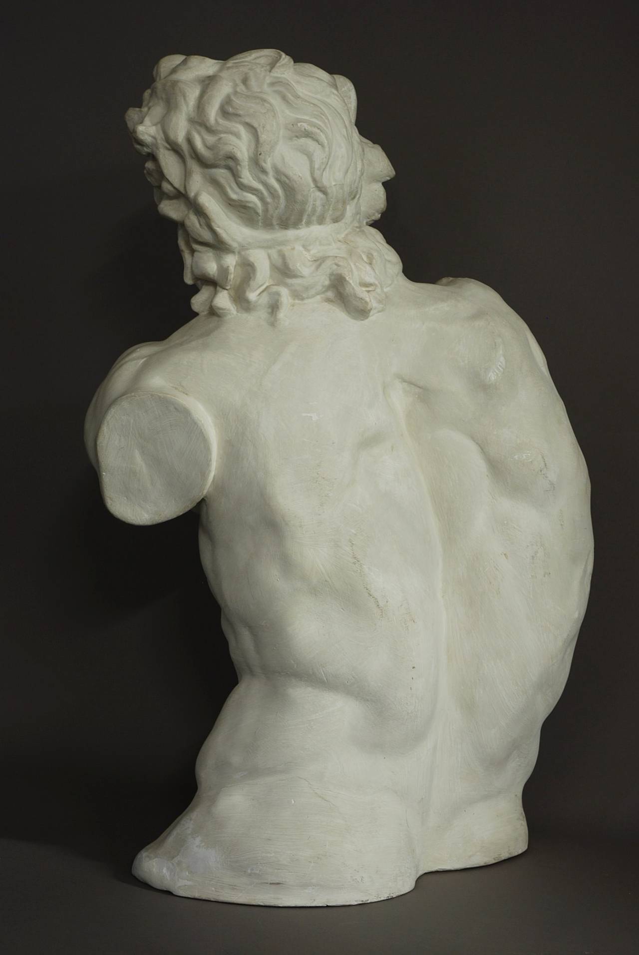 European Plaster Torso Figure of Laocoon