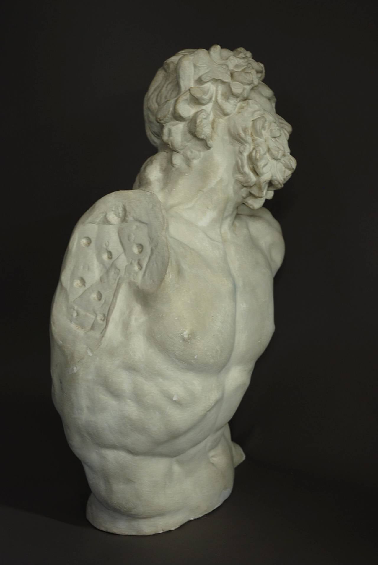 Plaster Torso Figure of Laocoon In Good Condition In Suffolk, GB