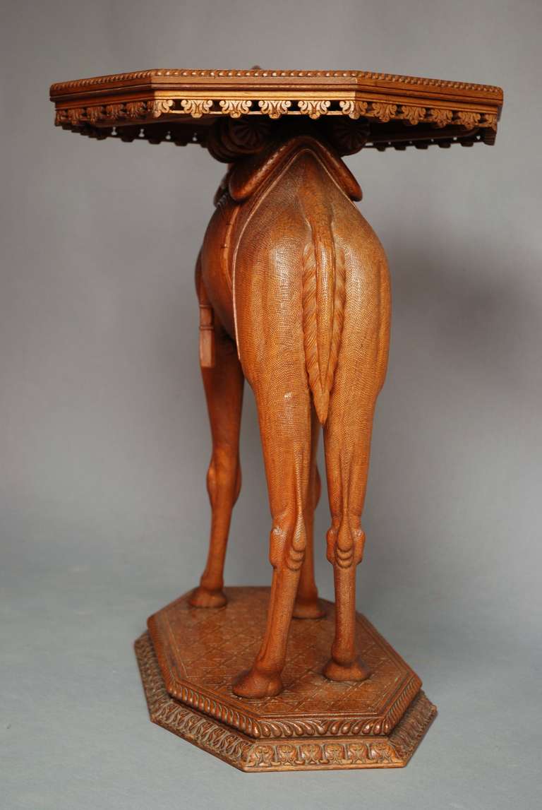 Late 19th Century Anglo-Indian Hardwood Camel Table 6