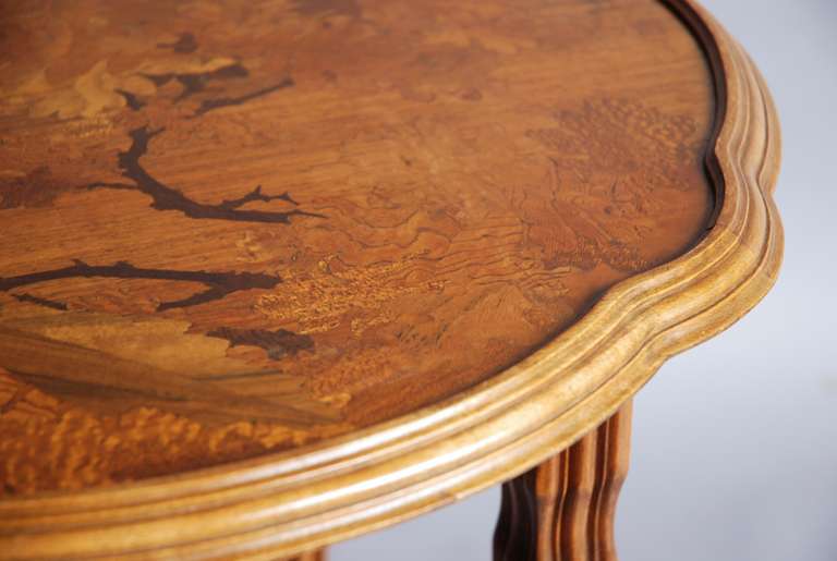 Early 20th Century French Emile Galle Table 3