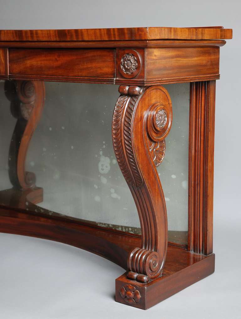 Early 19th Century Mahogany Console Table In Excellent Condition In Suffolk, GB