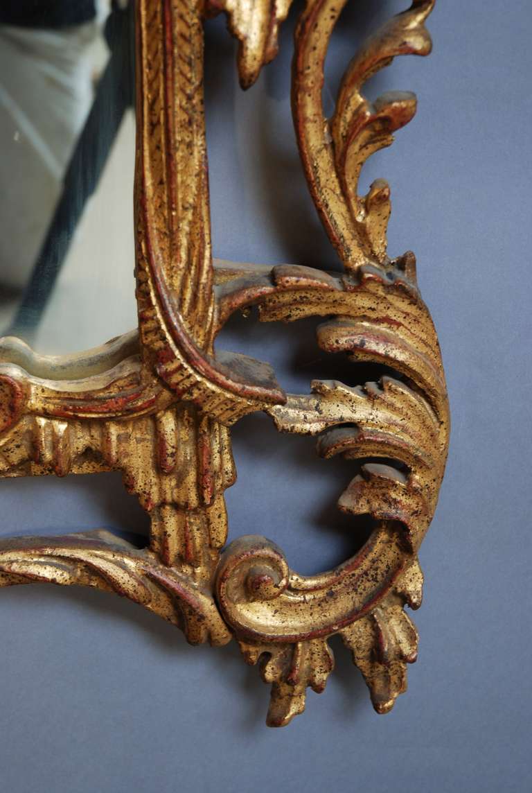 Early 20th Century Chinese Chippendale Style Mirror 1