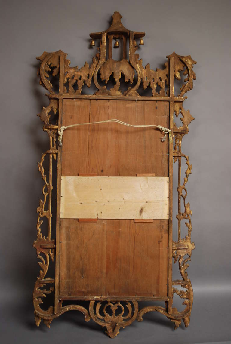 Early 20th Century Chinese Chippendale Style Mirror 2