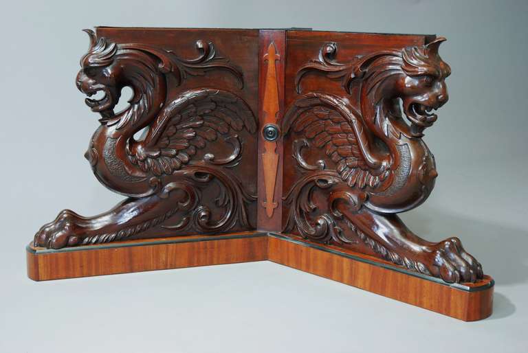 Late 19th Century Mahogany Coffee Table with Glass Top 1