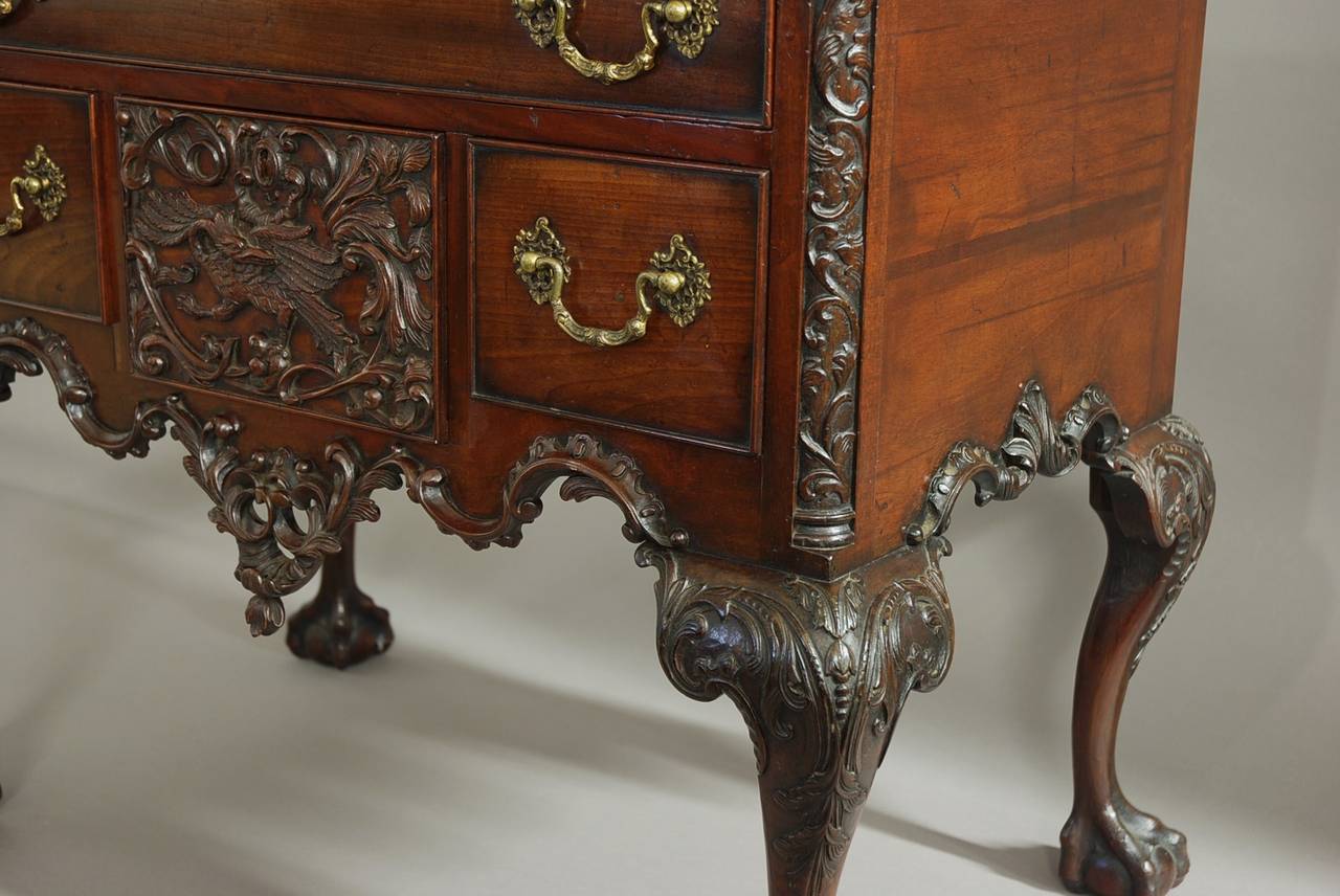 19th Century American Mahogany Dressing Table For Sale 4