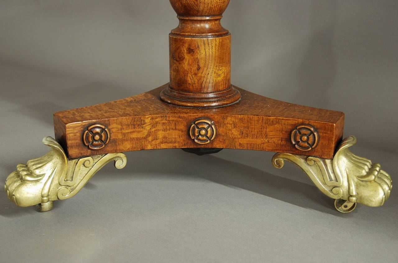 Early 19th Century Oak Occasional Table 2