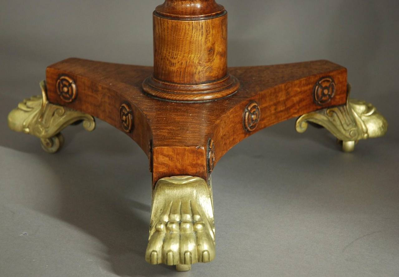 Early 19th Century Oak Occasional Table 4