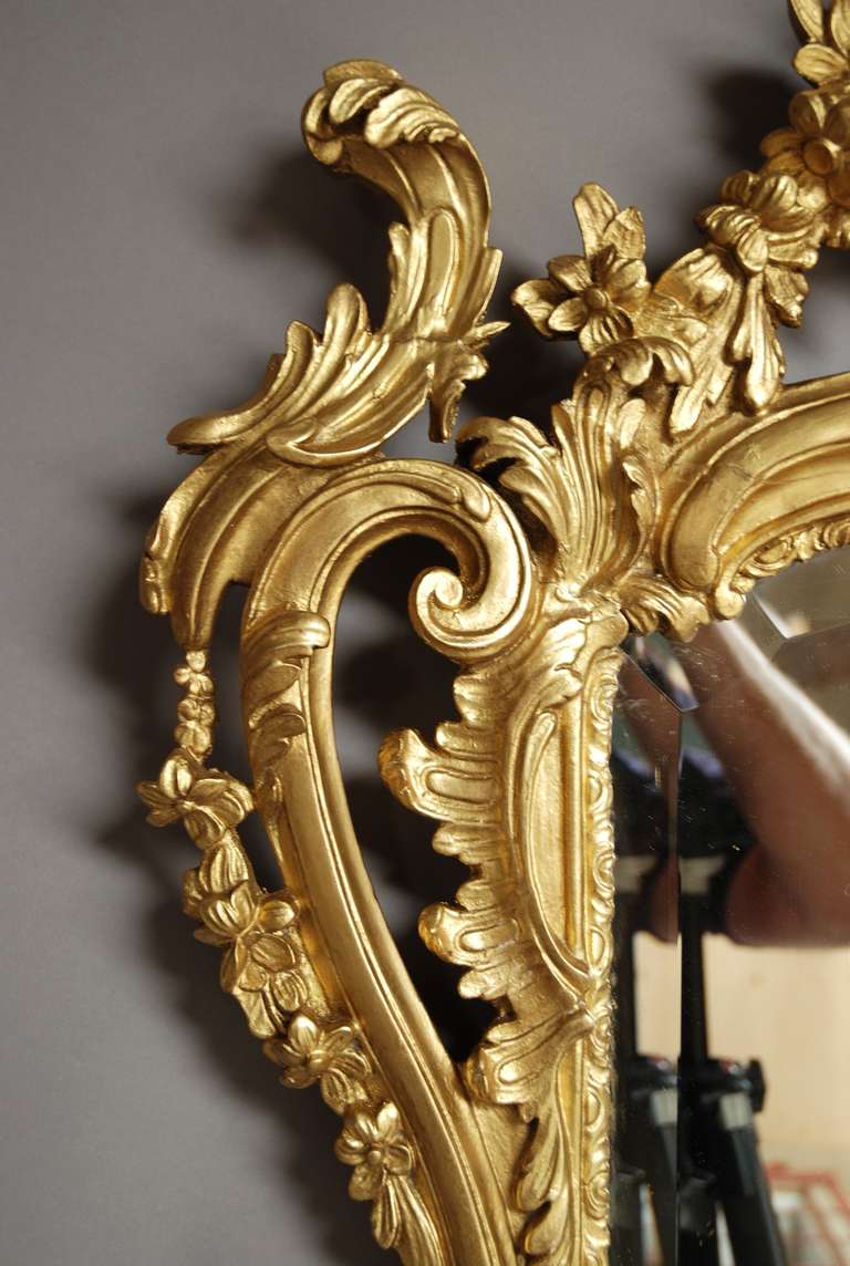 19th Century French Mirror in the Rococo Manner 2
