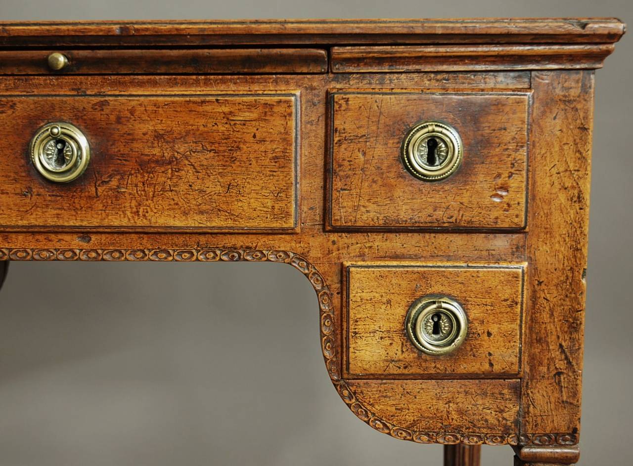 18th Century Continental (Possibly Dutch) Walnut Desk or Table In Good Condition In Suffolk, GB