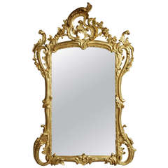 19th Century French Mirror in the Rococo Manner