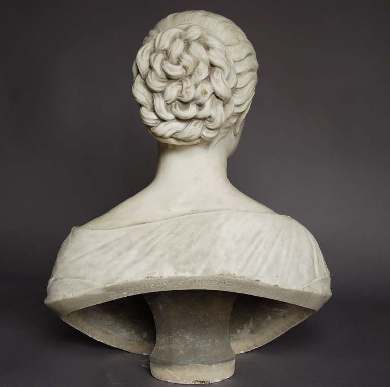 19th Century Marble Bust of Queen Victoria 1