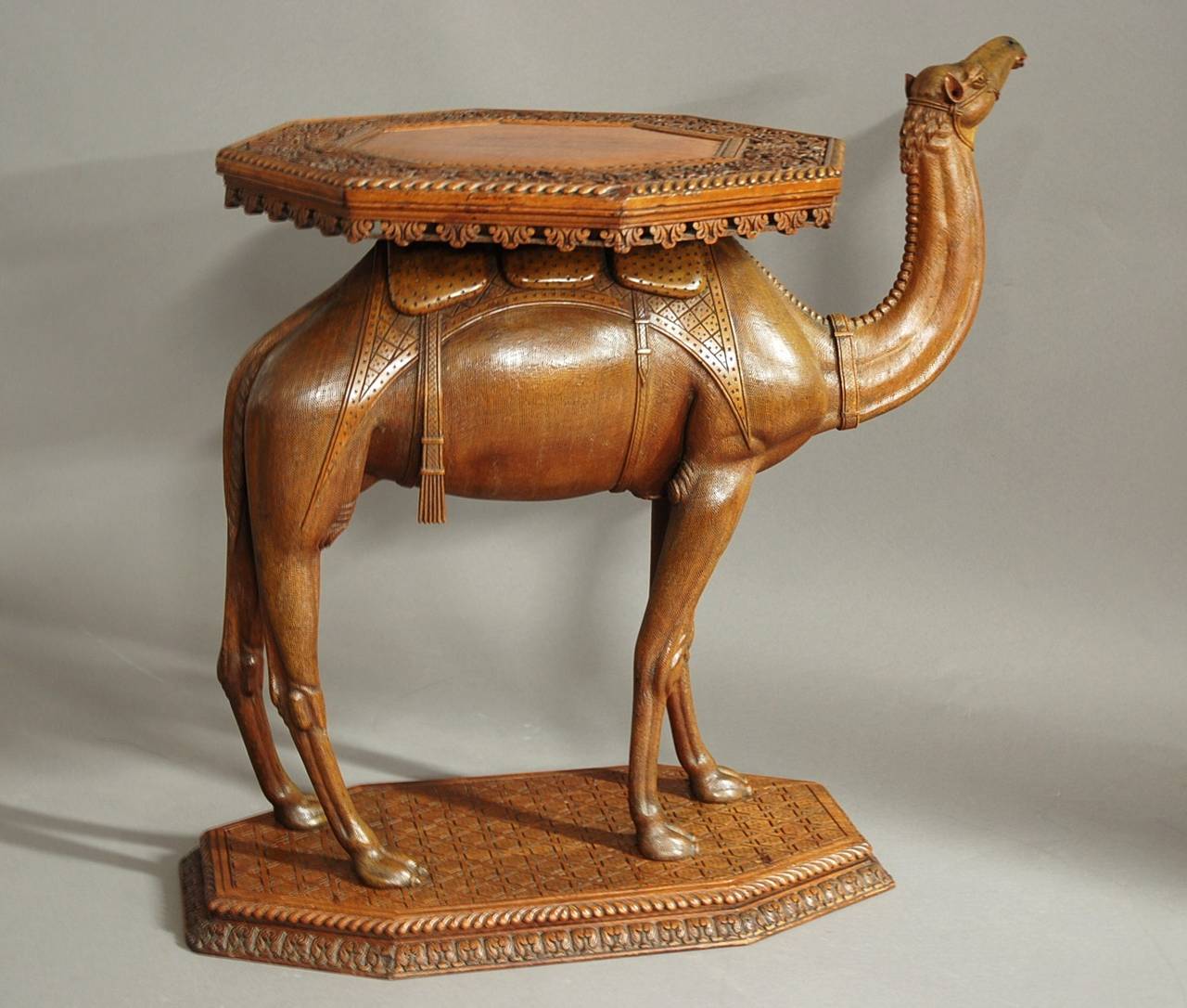 Late 19th Century, Anglo-Indian Camel Table In Excellent Condition In Suffolk, GB