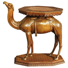 Late 19th Century, Anglo-Indian Camel Table