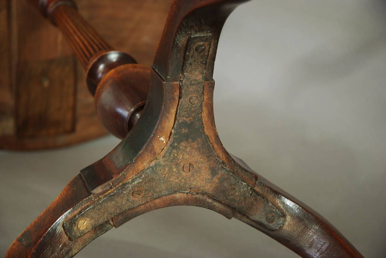 18th Century Tripod Occasional Table of Oval Form 3