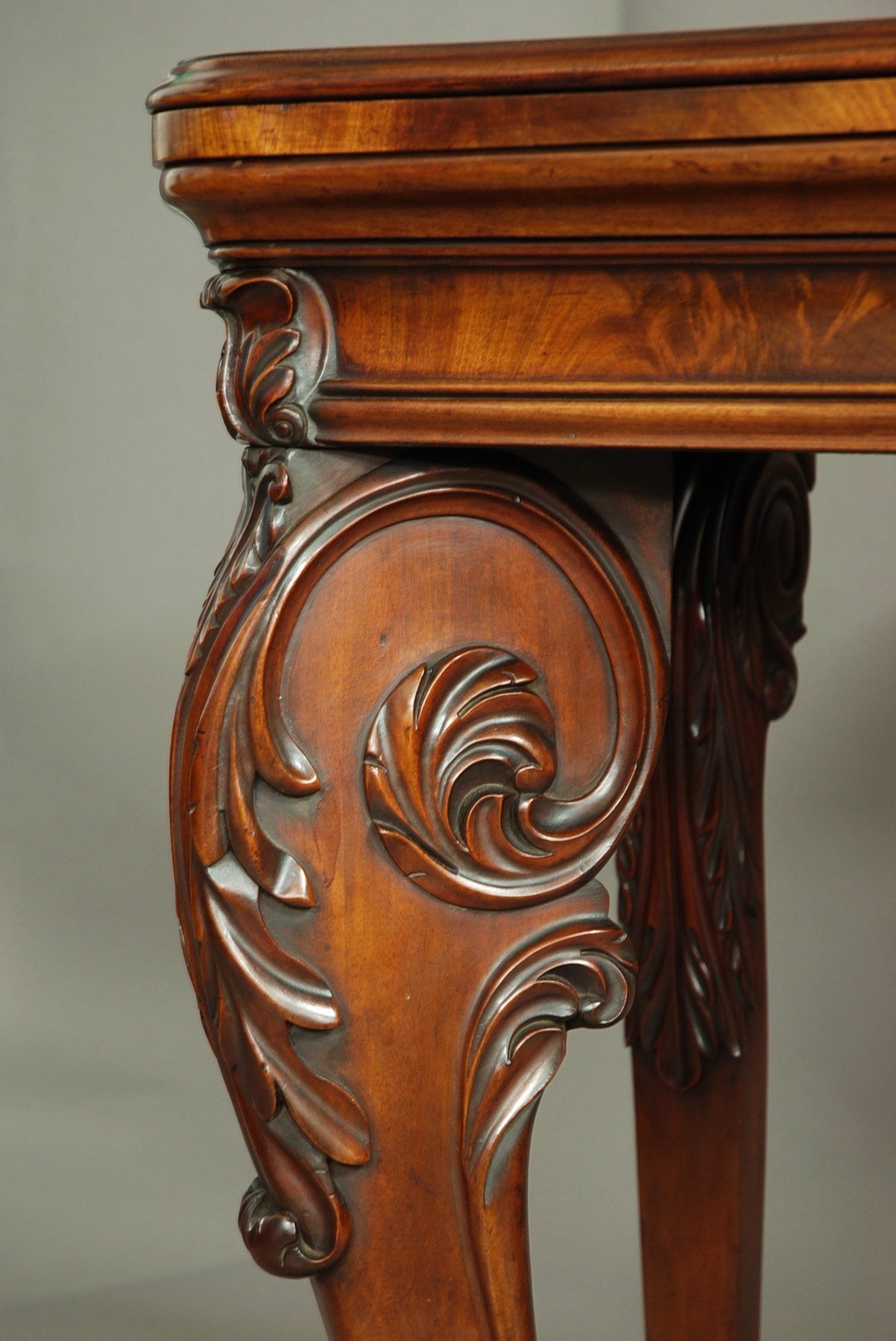 Pair of William IV Mahogany Console Tables in the Manner of Gillows 4