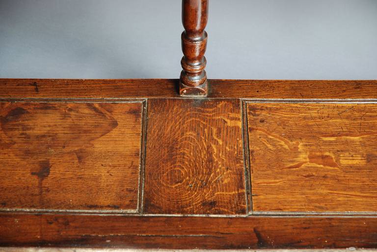 Welsh Oak Pot Board Dresser and Rack of Small Proportions For Sale 3