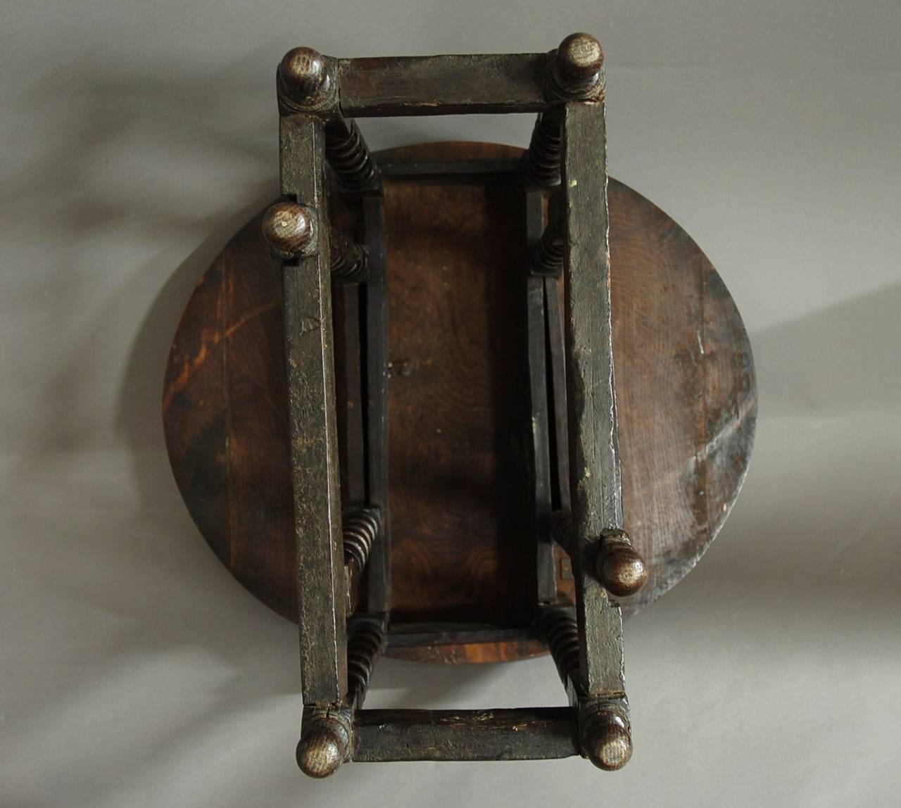Rare 17th Century Gateleg Table of Small Proportions 3