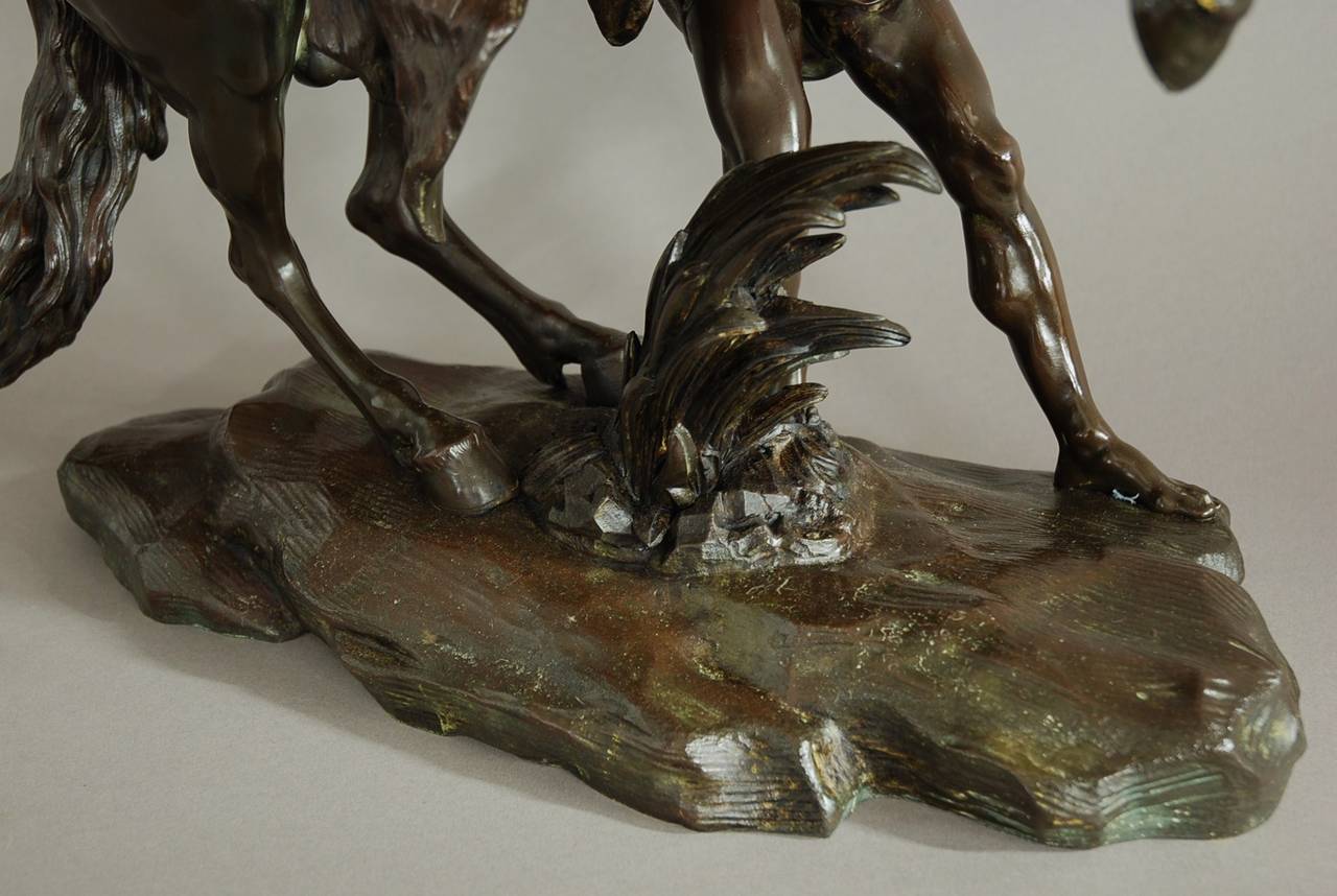 19th Century Bronze Figure 'Marley Horse' 3