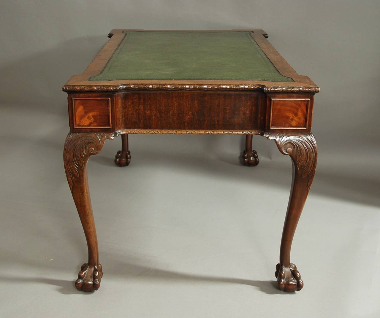 Waring & Gillows Mahogany Writing Table In Excellent Condition In Suffolk, GB