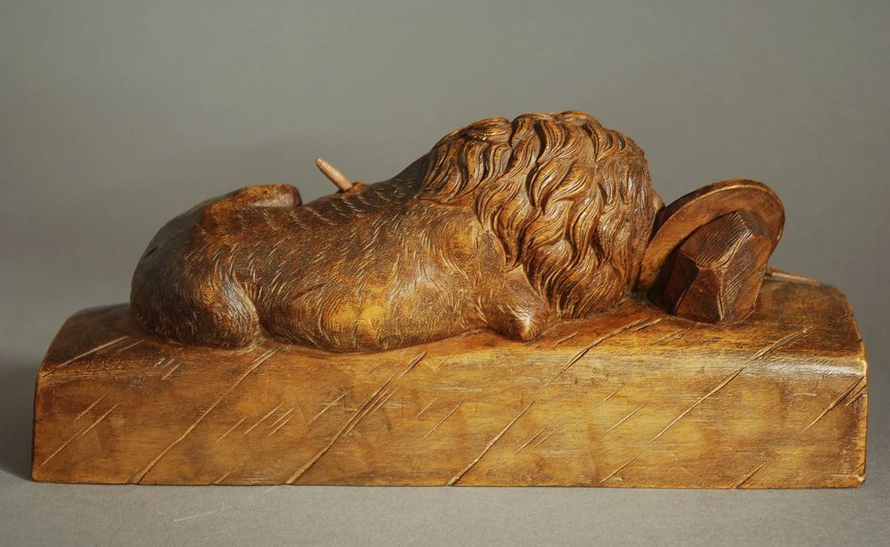 Late 19th Century Black Forest Linden Wood Carving 3