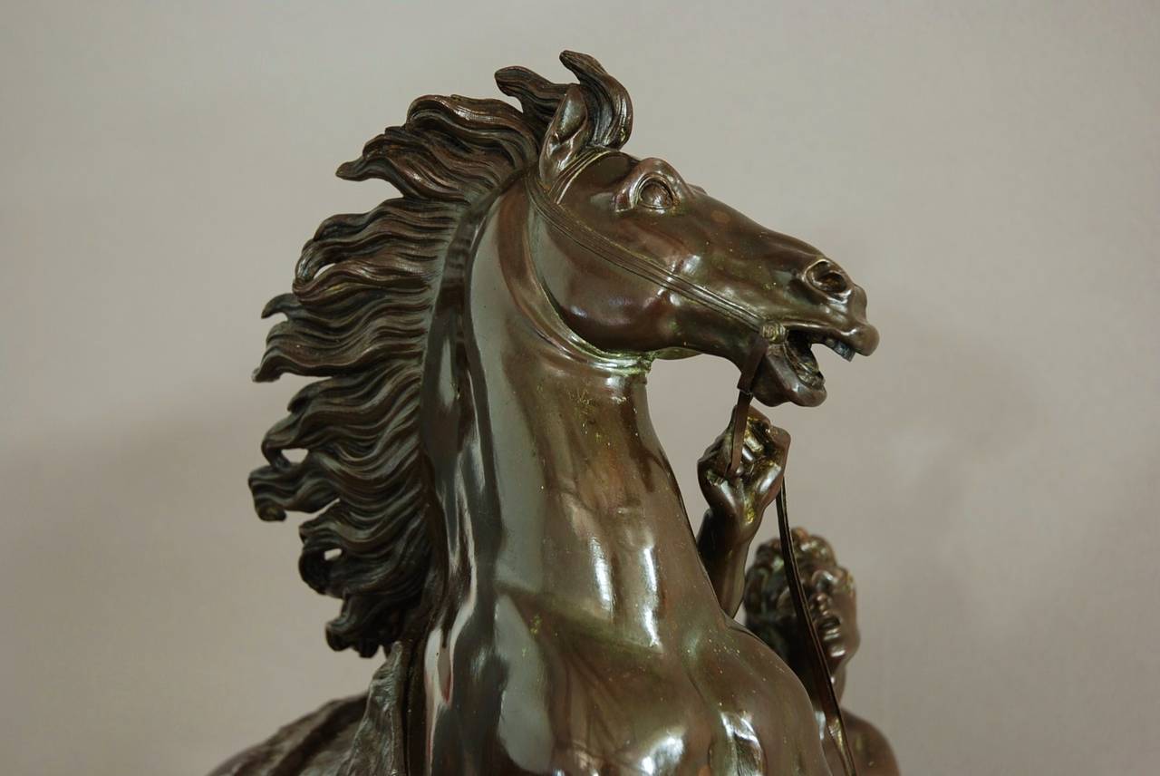19th Century Bronze Figure 'Marley Horse' In Excellent Condition In Suffolk, GB