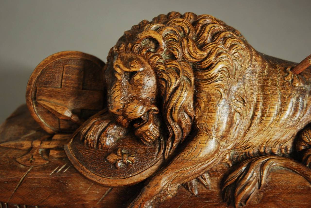 Late 19th Century Black Forest Linden Wood Carving 2