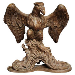 Late 17th Century Pine Lectern in the Form of an Eagle