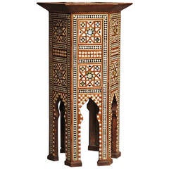 Decorative Octagonal Inlaid Table 12