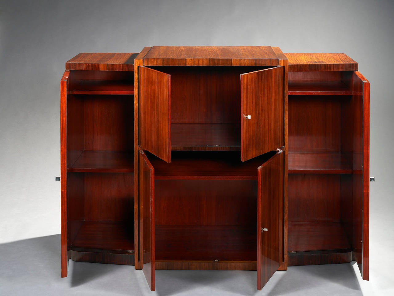 Pierre Chareau Cupboard, circa 1922-1923 In Good Condition For Sale In Paris, FR