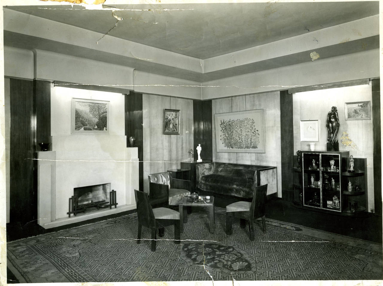 José de Andrada rosewood Side Table, circa 1925