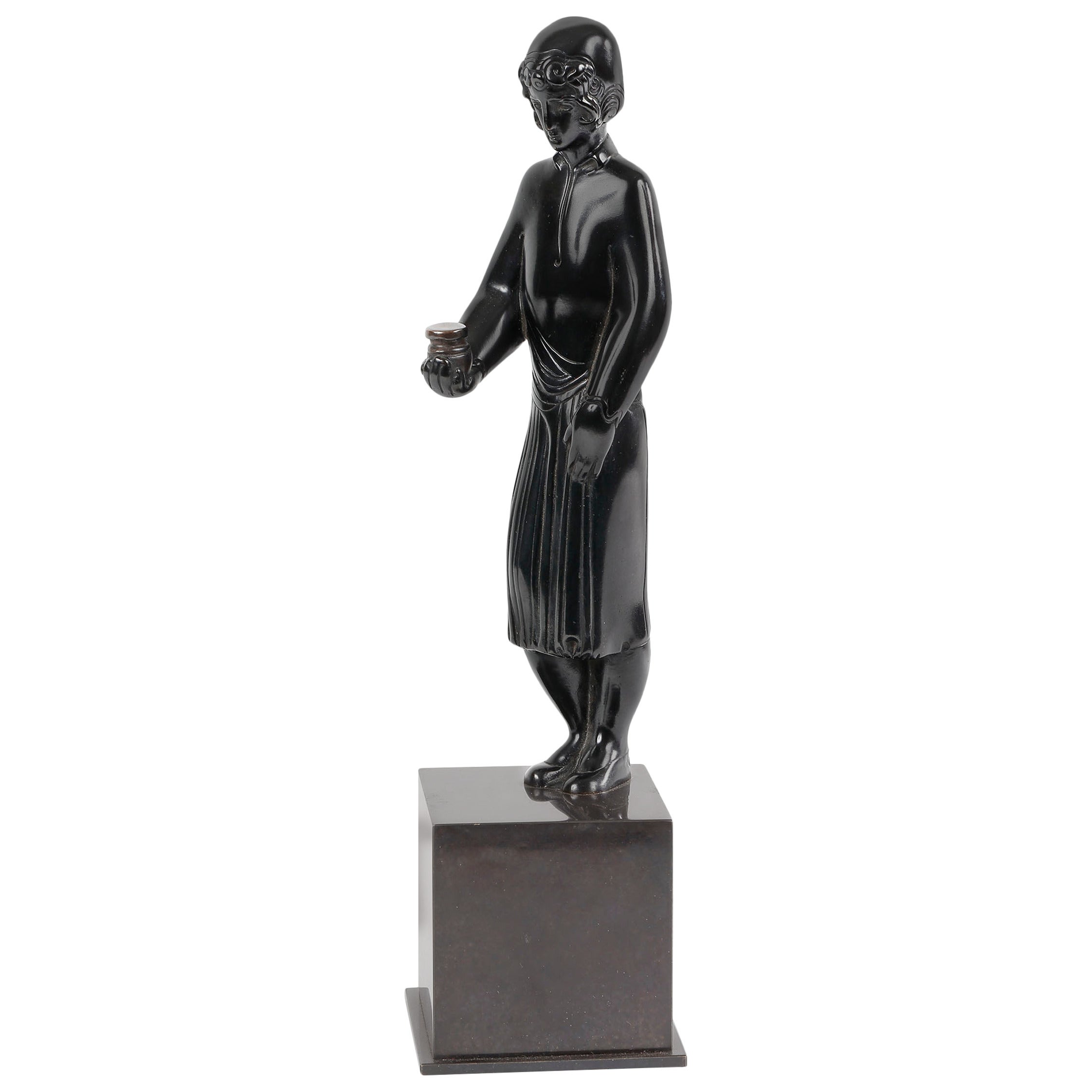 Joseph Csaky, La Sebile, 1926, Bronze, No. 5/8 For Sale