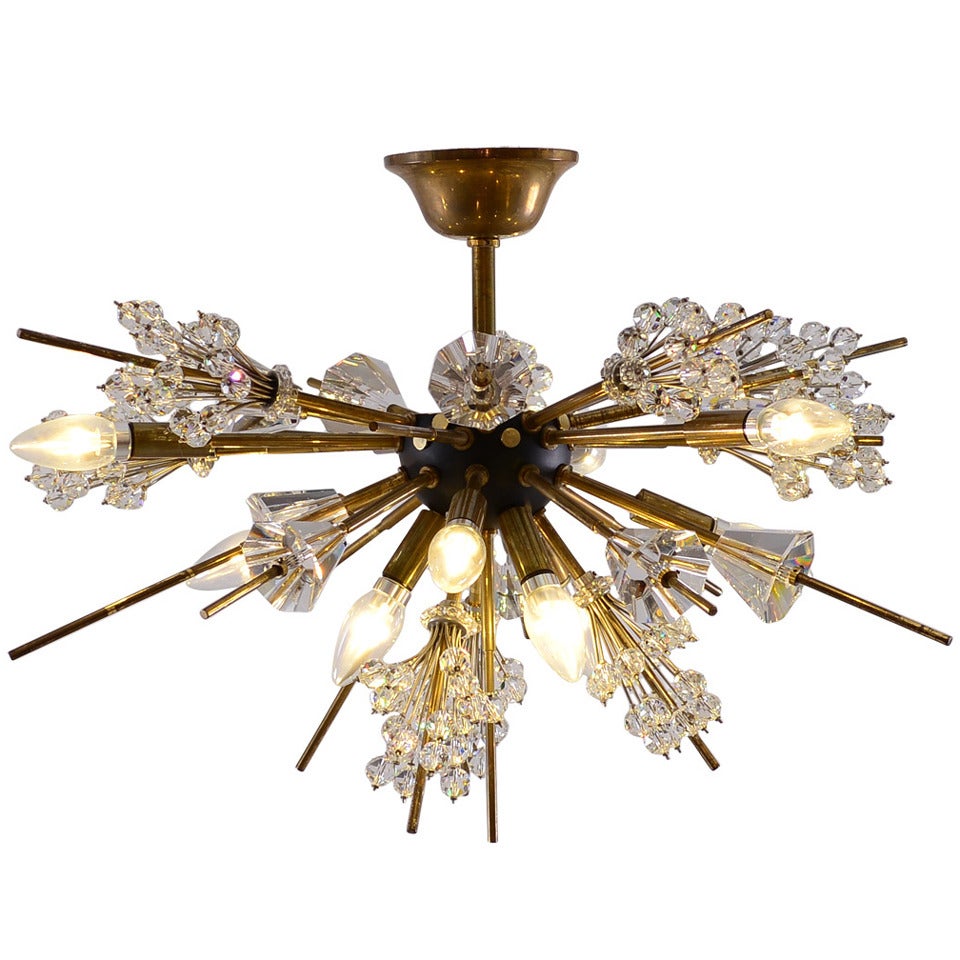 "Exploding Star 2" Chandelier by Lobmeyr from the Metropolitan Opera House, NY